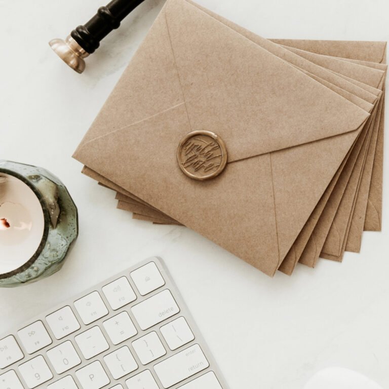 envelope for a pen pal letter